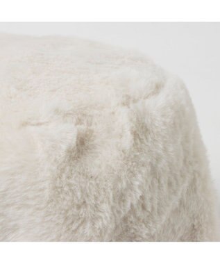 UNBILLION カシュネ cache nez / フェイクファーバケットハット アイボリー