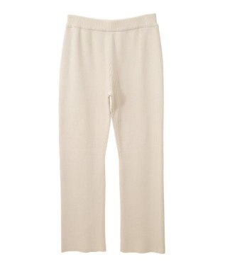 AMERICAN HOLIC リブニットパンツ Ivory