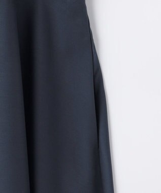 組曲 L 【先行予約】シアーボイル フリル袖ワンピース ネイビー系