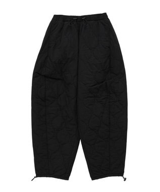 Green Parks キルティングカーブパンツ Black