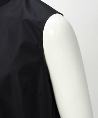 23区 【R(アール)】ルミナスコットン イレギュラーヘム ブラウス ブラック系