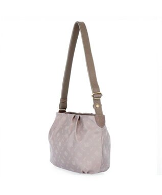 IBIZA ロゴナイロン　ショルダーバッグ ライトパープル