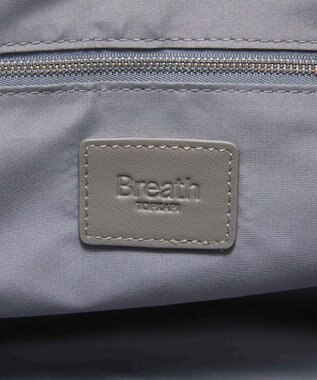 TOPKAPI 【Breath TOPKAPI】MORPH モーフ リンクルナイロン 2way ワイド トートバッグ チャーム付き　軽量 / 撥水 グレー