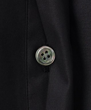 23区 【R(アール)】ルミナスコットン イレギュラーヘム ブラウス ブラック系