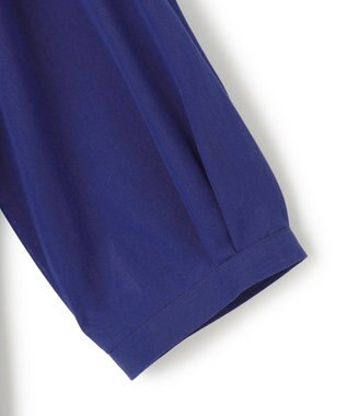 23区 S 【Oggi9月号掲載/洗える】クリアトリコットジャージー フリルデザイン カットソー ブルー系