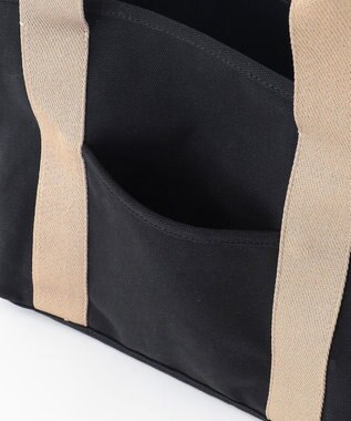 TOCCA 【WEB＆一部店舗限定】LUMINA STRADA CANVAS TOTE キャンバストートバッグ ラベンダー×シルバー