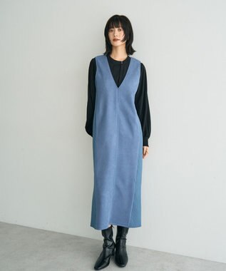 YECCA VECCA タックデザインブラウス Black