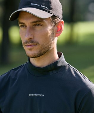 ZERO HALLIBURTON 【吸水速乾・保温】 Octa モックネックトップス ZHG-M5A8b 85124 ブラック