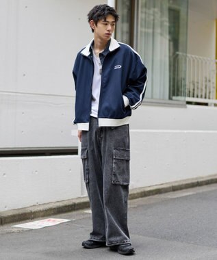 WEGO ライントラックジャケット ネイビー