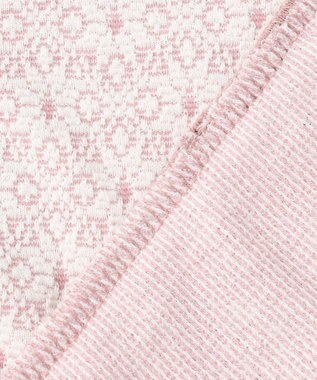 組曲 KIDS 【150-160㎝】 フロストフラワージャガード トレーナー ラベンダー