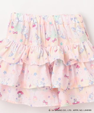 ANY KIDS 【サンリオキャラクターズ×any FAM】フリルショートパンツ ピンク×マイメロディ