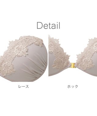 BRADELIS New York 【NuBra / ナチュラルタイプ】ヌーブラ・エアーライト クローデット 蒸れにくい バックレス コレクション デザインヌーブラ 正規品 ベージュ