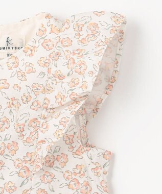 組曲 KIDS 【100㎝】サクラララ・ワンピース ピンク系5