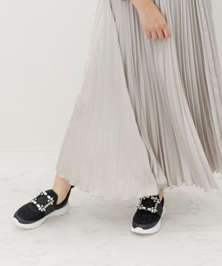 Bridget Birkin 【Bridget Birkin】バックルスニーカー ブラック雑材