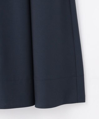 組曲 L 【先行予約】シアーボイル フリル袖ワンピース ネイビー系