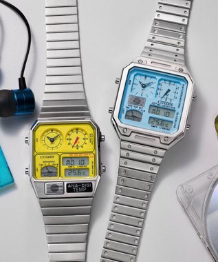 CITIZEN 【PLAYGROUND Edition 特定店限定モデル】サーモセンサー 数量限定 JG2120-73L シルバー