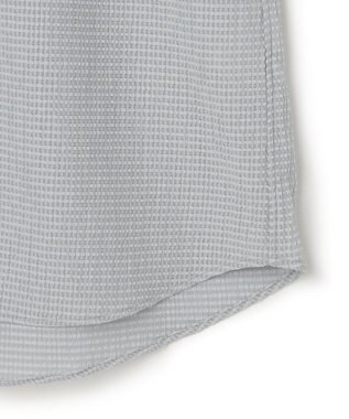 JOSEPH HOMME 【新モデル】トリコサッカーストレッチ 　ホリゾンタルカラーシャツ ライトグレー系