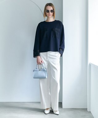 ICB 【新色追加・2WAY】マイクロショルダー バッグ サックスグレー系