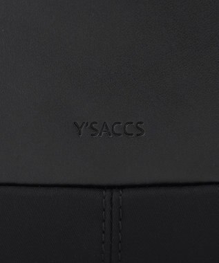 Y'SACCS ブロックモチーフポシェット ブラック