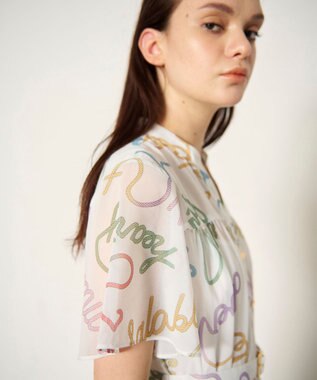 ロープロゴプリントワンピース / GRACE CONTINENTAL