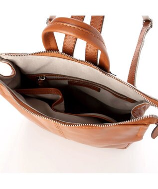 UNBILLION アトランタ ATLANTA / やぎ革軽量ミニリュック キャメル