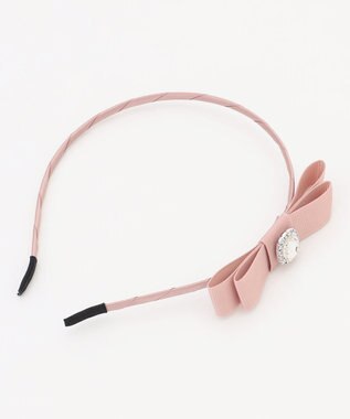 ANY KIDS リボンカチューシャ ピンク