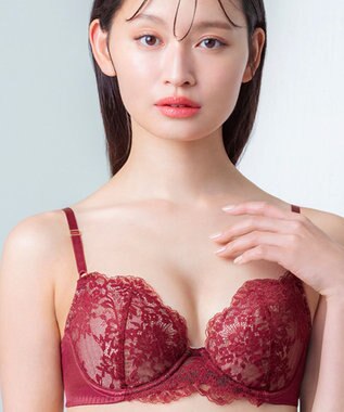 Wing 【ナチュラルアップブラ】 ふっくら自然なバストをメイク AA~Fカップ展開 KB3000 ウイング／ワコール レッド