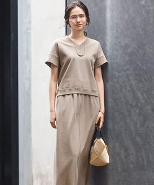 23区 メタルバートップ ネックレス ゴールド系