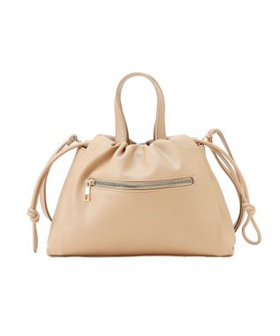 Green Parks ２ｗａｙドロストスタッズショルダーバッグ Beige