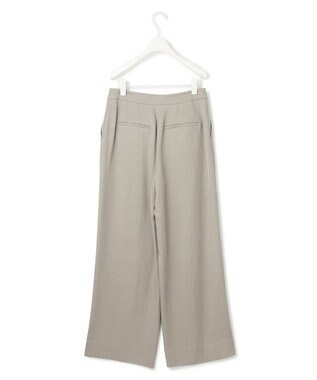 ICB L Vi/Ly/Liツイル ワイドストレートパンツ カーキ系