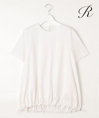 23区 【R(アール)】プレミアムコットンジャージー カットソー ホワイト系