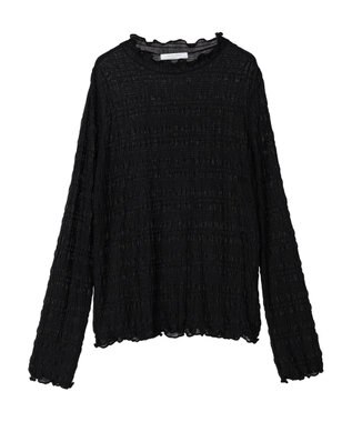 Green Parks シャーリングシアープルオーバー Black