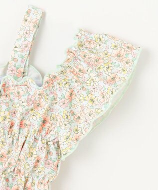 組曲 KIDS 【XS-Lサイズ】アネモネ スイムウェア(セパレート) アプリコット系5