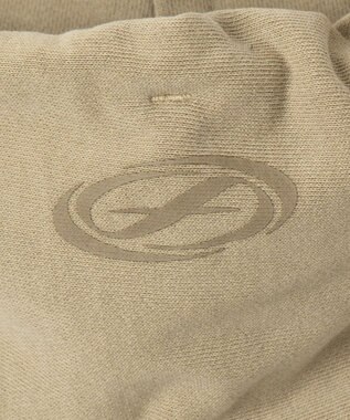 WEGO ピグメントショートグラフィックプルパーカー ベージュ