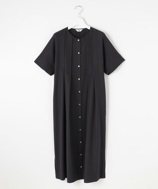 J.PRESS LADIES L 【洗える・接触冷感】ライトタンブラー ワンピース ブラック系