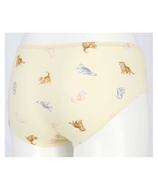 une nana cool 猫プリント ショーツ WH