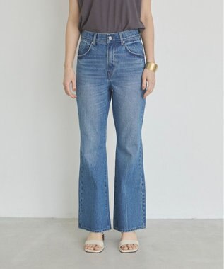 WEGO 【ANGIE VINTAGE/SMLサイズ展開】ブーツカットデニムパンツ ブルー
