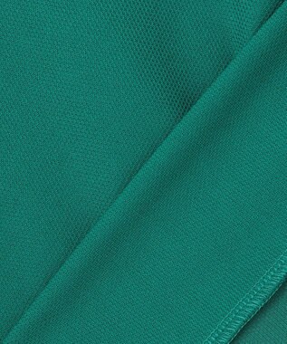 23区GOLF 【MEN】【吸水速乾/UVカット】ストレッチメッシュモックネックシャツ パイングリーン系