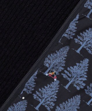 23区GOLF 【WOMEN】ストレッチモール リバーシブル ベスト 1着で2着分のお得感 温度調節に◎ ネイビー系