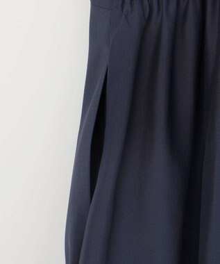 組曲 S 【洗える・ドライタッチ】シアーボイルフロントタック ワンピース ネイビー系