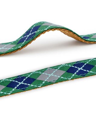 PET PARADISE ペットパラダイス チェック柄 リード ４Ｓ～３Ｓ 小型犬 グリーン