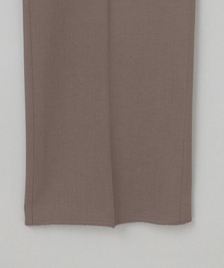 GOTAIRIKU ロングセラー【洗える/折り目加工/シワになりにくい/ウエストアジャスター】ウォッシャブル サマーウール100％パンツ_限定色(ノータック)25年モデル 新色/ブラウン系