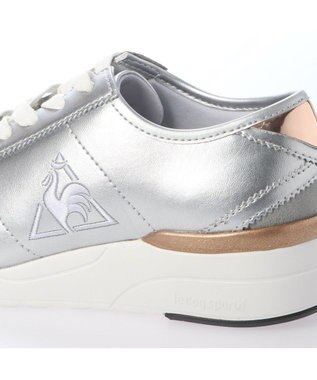Riz raffinee <Riz raffinee>【le coq sportif×Riz raffinee】厚底スニーカー シルバー