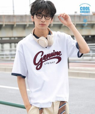 WEGO 【機能T/ユニセックス着用ITEM/MLサイズ展開】接触冷感グラフィックヘンリーBIG　T（SS） ホワイト