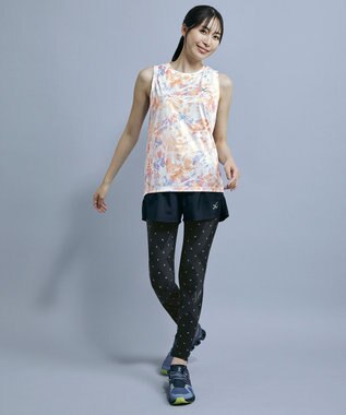 CW-X 【WOMEN】 CW-X トップス 【薄軽ランニングシャツ】 ノースリーブ タンクトップ Ｕネック 吸汗速乾性(本体) レディース DLY150 /ワコール