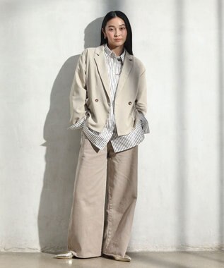 Green Parks ショートジャケット Light Beige