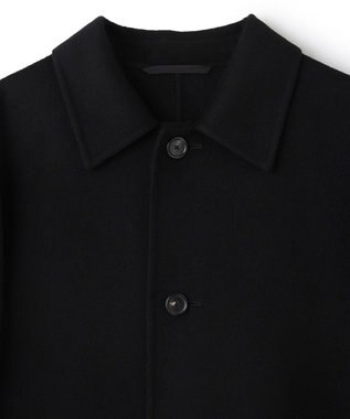 JOSEPH HOMME DOUBLE FACE CASHMERE  BALMACHAN COAT ブラック系