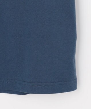 JOSEPH ABBOUD MOUNTAIN 【ゆったり】プレーティング天竺ポケットアウトドア Tシャツ ネイビー系