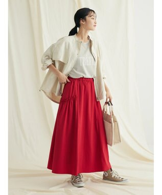 CRAFT STANDARD BOUTIQUE 綿ナイロングログランブルゾン Ivory