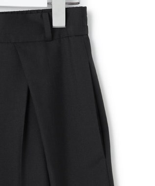 ICB L 【先行予約】ドライクールトロ クロスタックワイドパンツ ブラック